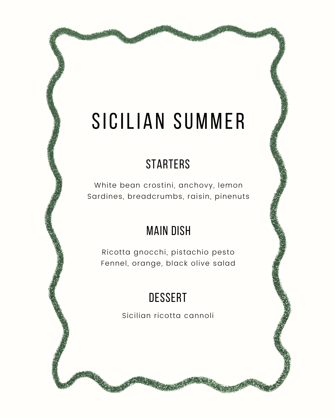 Sicilian Summer - Sunday 29 June