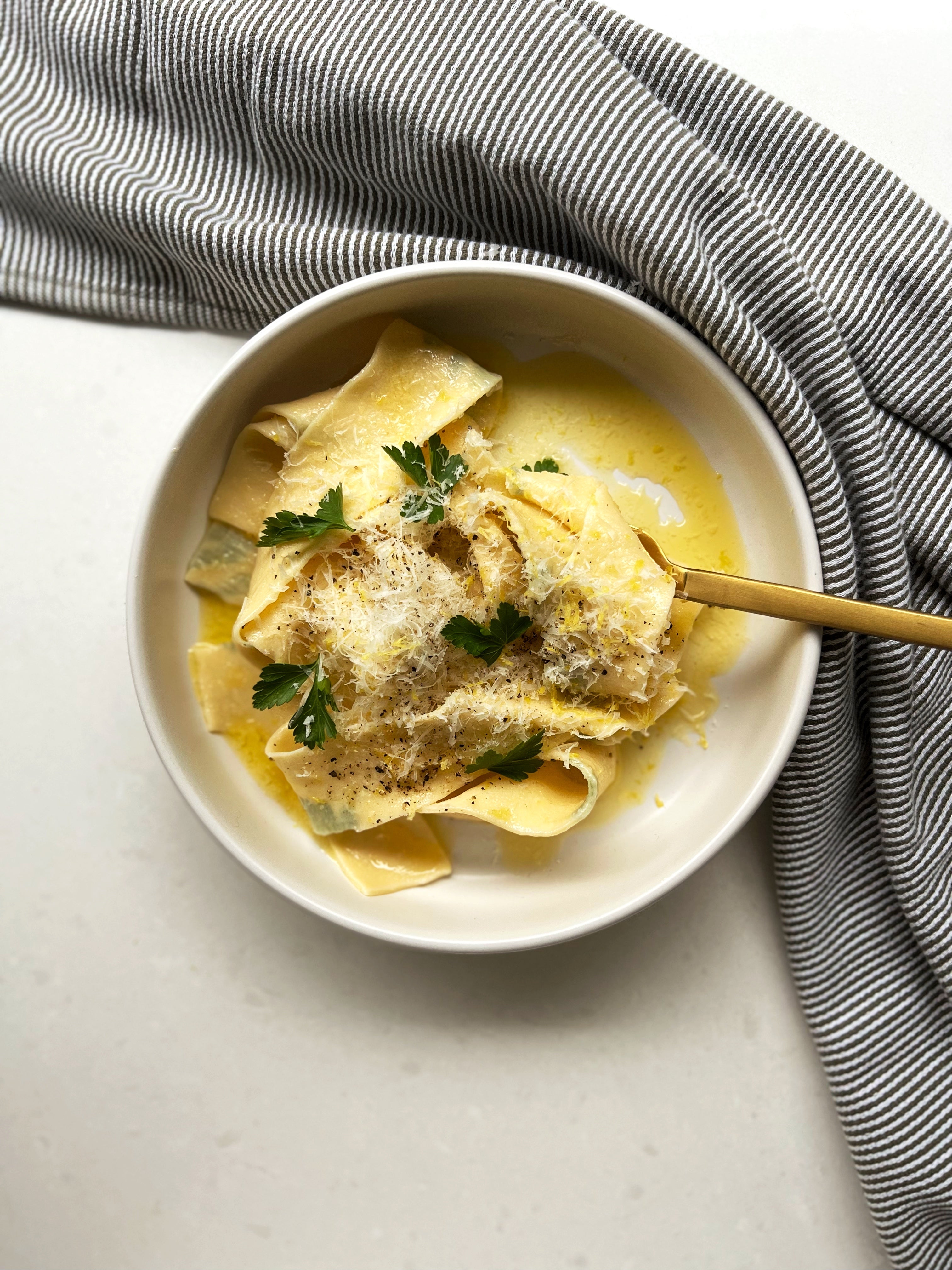 Herb Lamintated Pappardelle with Lemon Butter & Pangrattato – Sunday 19 April 2026 | Fresh Egg Pasta Workshop, Perth
