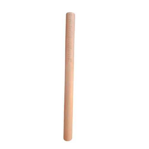 "Il Bastone" Beechwood Italian Style Rolling Pin by PastaVirtuoso, For Rolling Out Dough For Pasta, Bread, Baking, and More