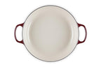 Le Creuset Enameled Cast Iron Signature Braiser, 3.5 qt., Garnet