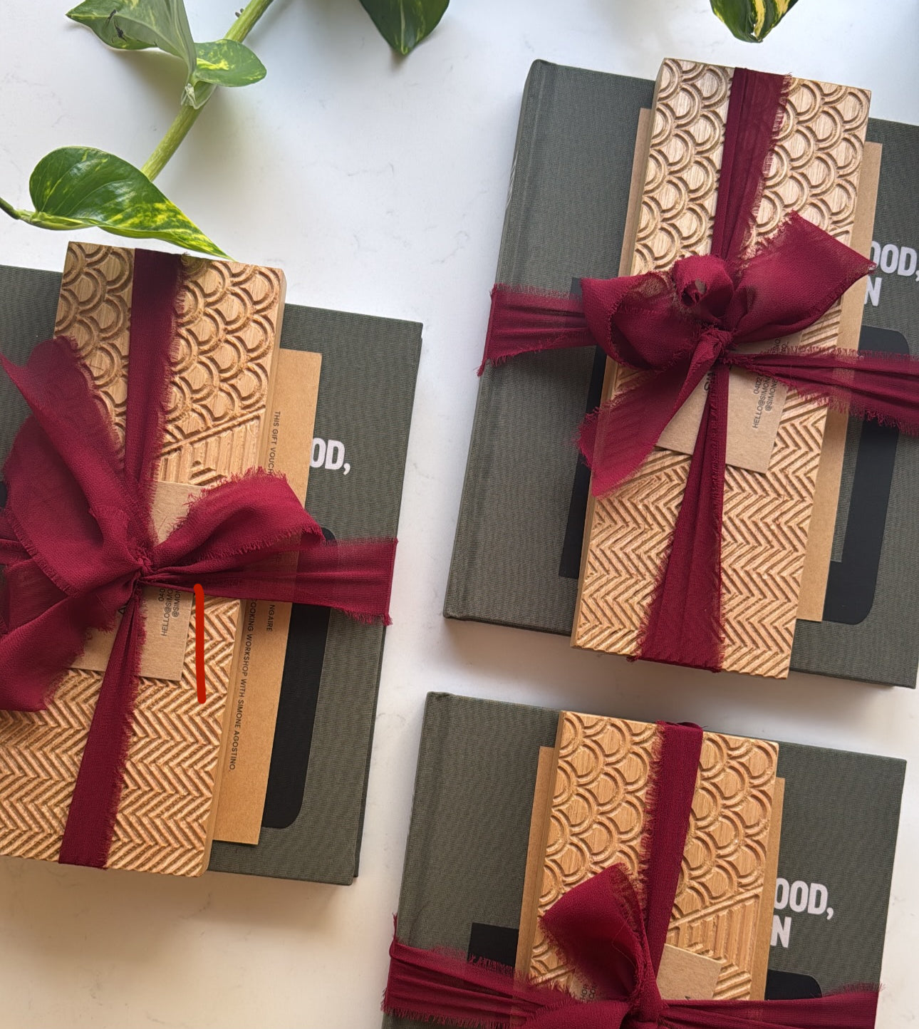 Signed TOO Cookbook + Simone Agostino Gnocchi Board