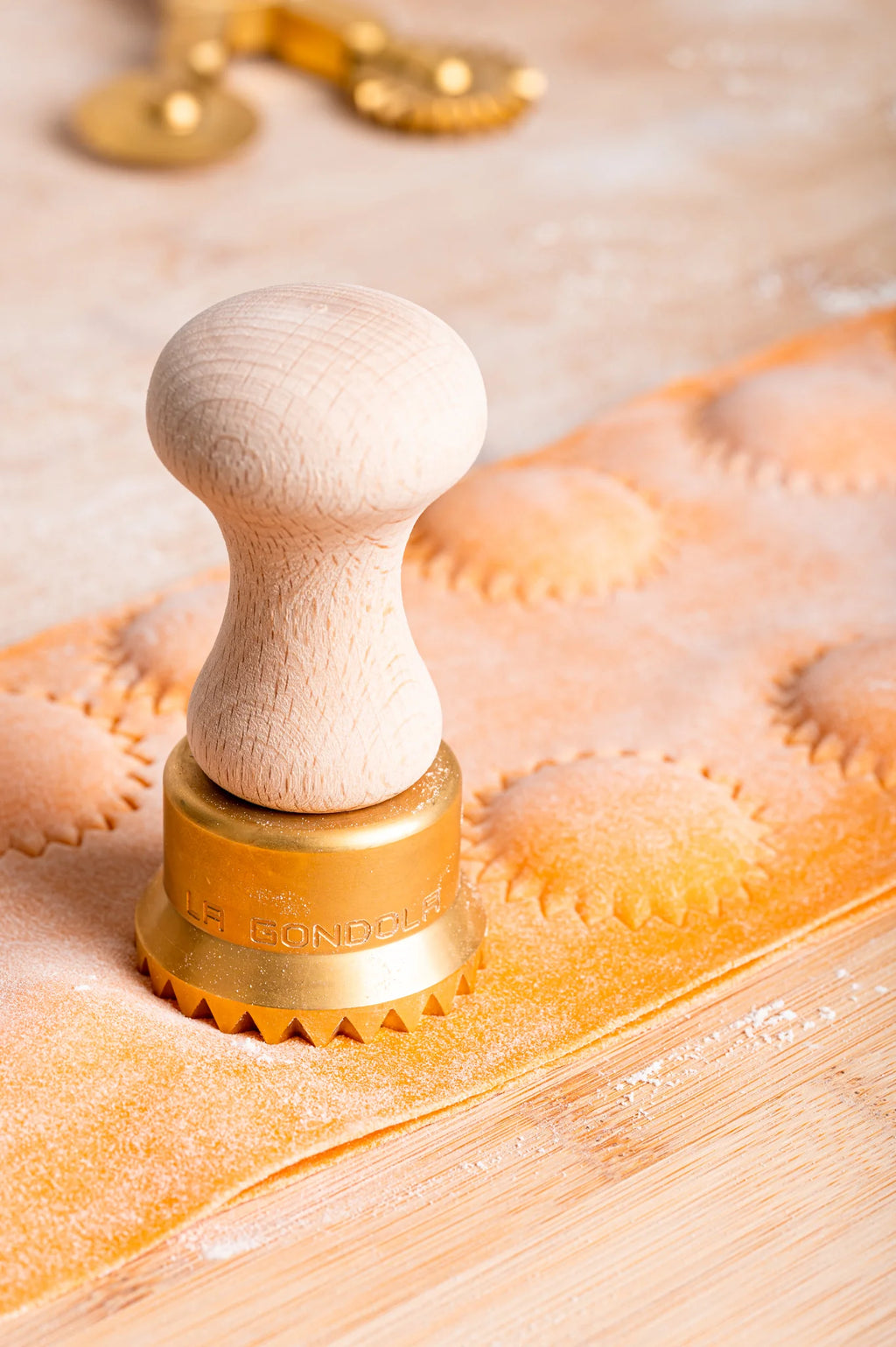 Brass Ravioli Stamp Round | 50mm - PRE-ORDER