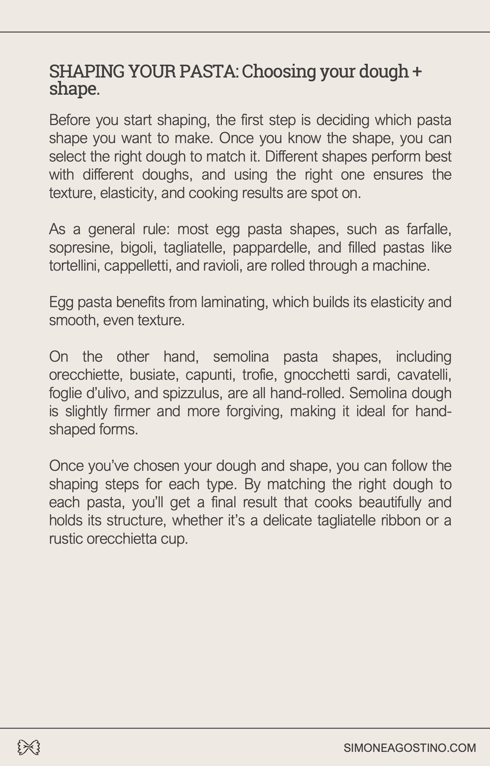 Fresh Pasta Made Simple | Digital Guide + Recipes