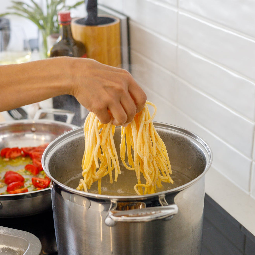 Spaghetti with Clams, Garlic & Chilli – Saturday 31 Oct | Fresh Egg Pasta Workshop, Perth