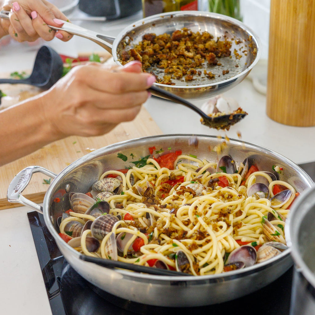 Spaghetti with Clams, Garlic & Chilli – Saturday 31 Oct | Fresh Egg Pasta Workshop, Perth