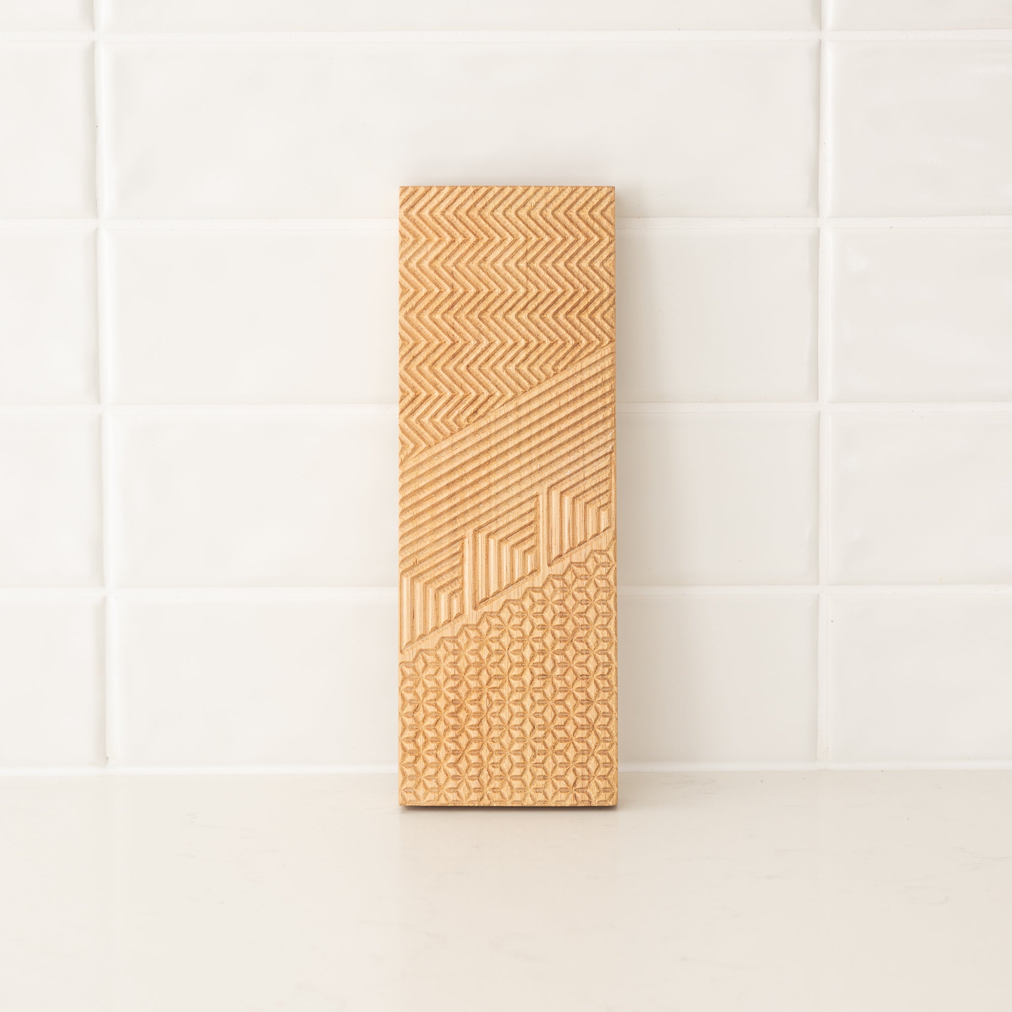 Handcrafted wooden pasta board by Simone Agostino – Design One