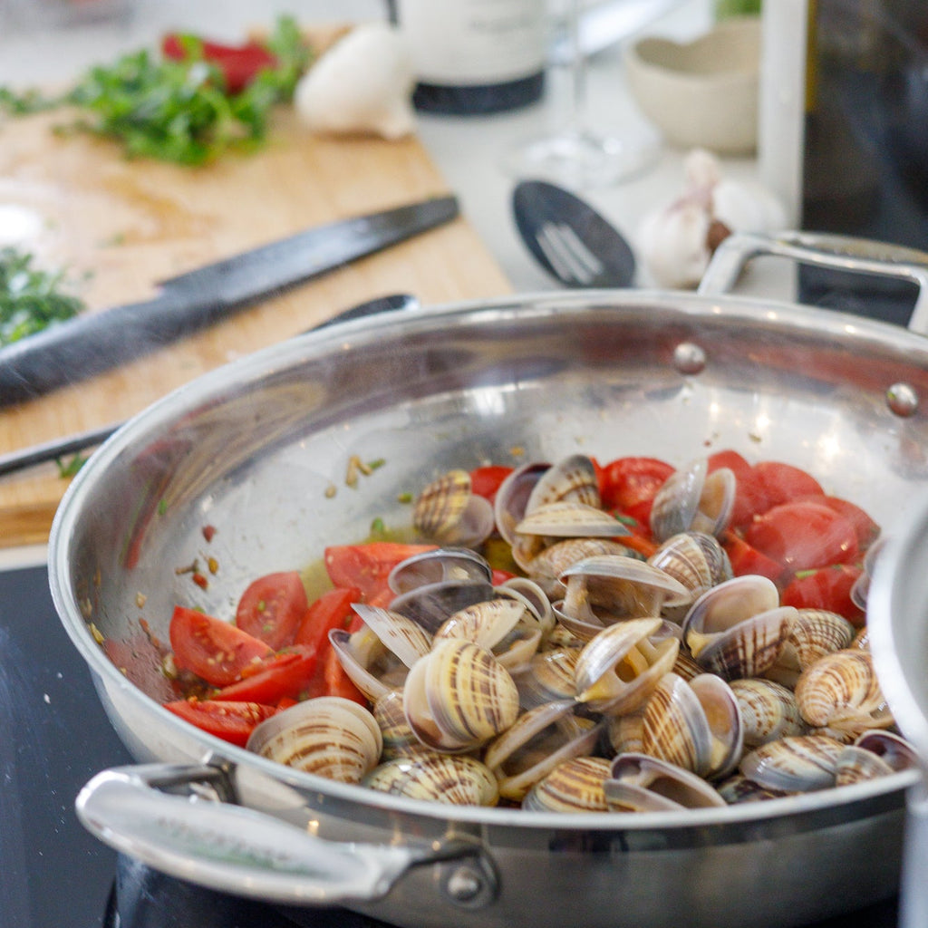 Spaghetti with Clams, Garlic & Chilli – Saturday 31 Oct | Fresh Egg Pasta Workshop, Perth
