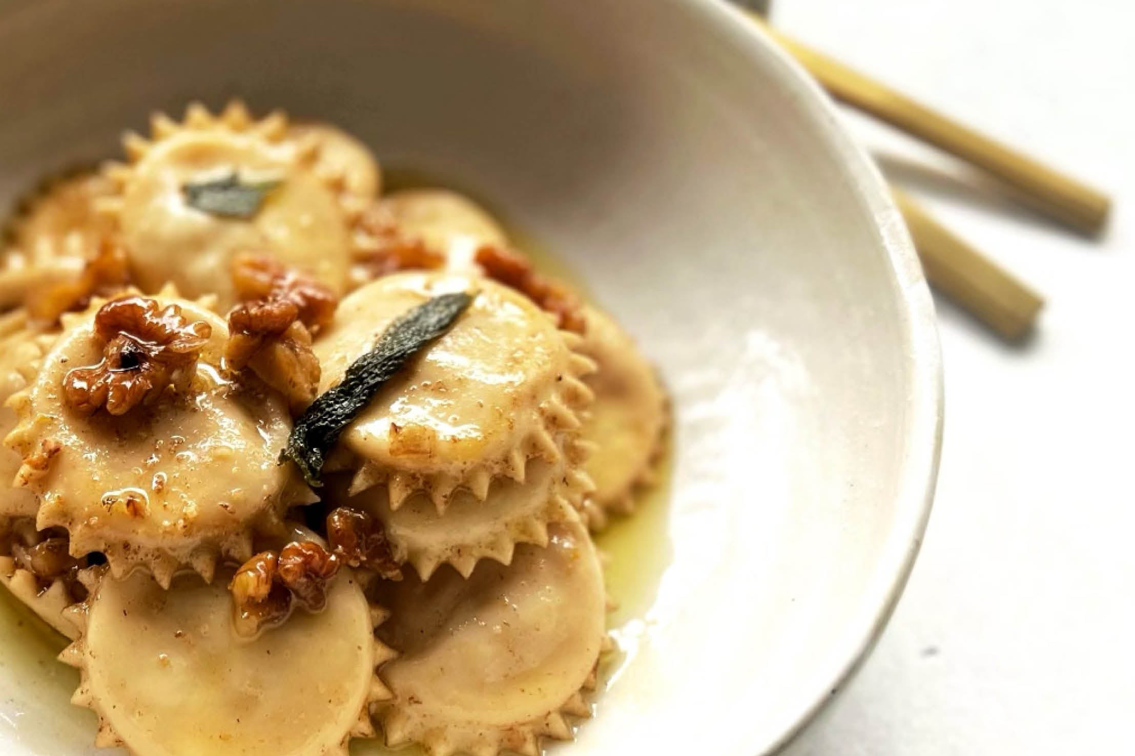 Pumpkin Ravioli, Brown Butter + Sage Perth | Sunday 13 September