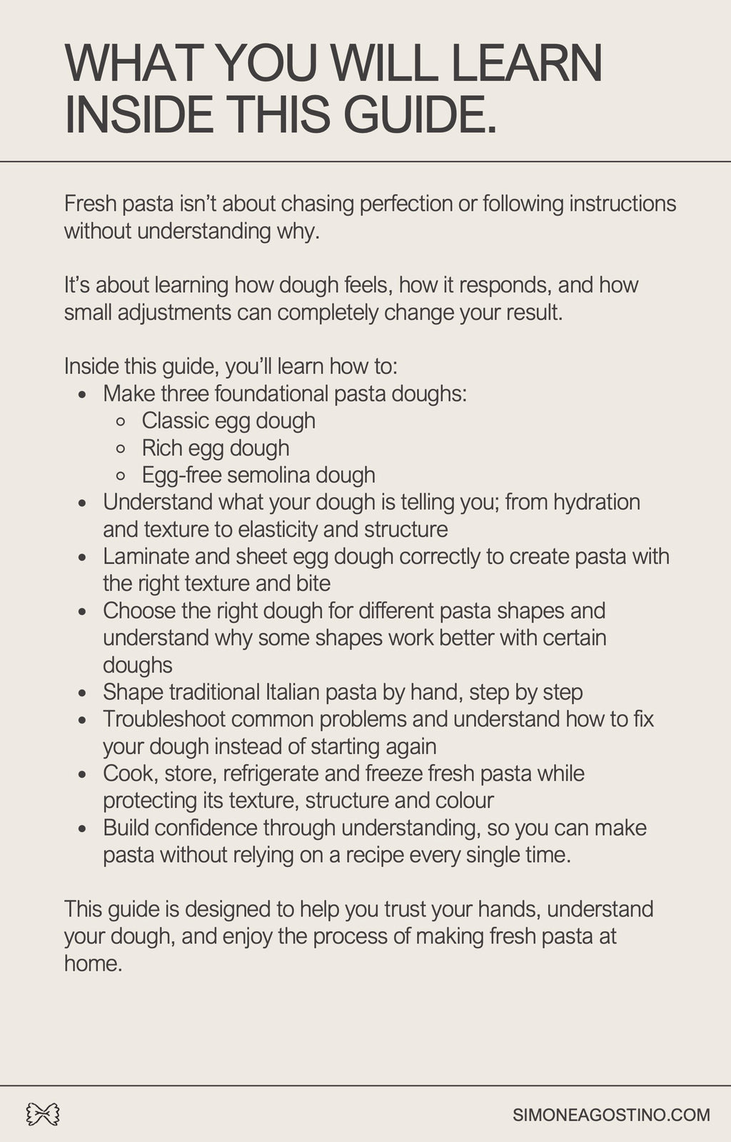 Fresh Pasta Made Simple | Digital Guide + Recipes