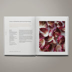 Recipe page for casarecce with raddicchio, pork and fennel sausage from The Table of Us cookbook by Simone Agostino.