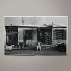 Street cafe scene in Rome featured in The Table of Us Cookbook, evoking the warmth and rhythm of Italian life.