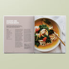 Seafood and saffron broth recipe from TOO cookbook by Simone Agostino.