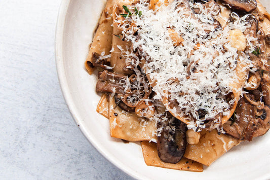 Pappardelle with Mixed Mushrooms and Thyme - Sunday 28 July